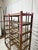 Antique Rustic Wooden Baking Rack on Casters For Sale - Image 4 of 8