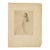Early 20th Century Édouard Chimot Signed French Female Nude Etching on Paper For Sale