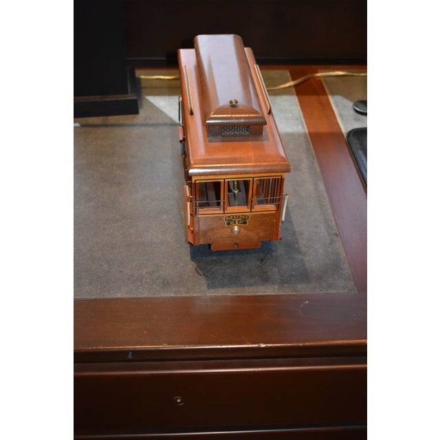 1970s Vintage Handmade Music Box San Francisco Street Car By, Nate Gruenburg For Sale - Image 5 of 8