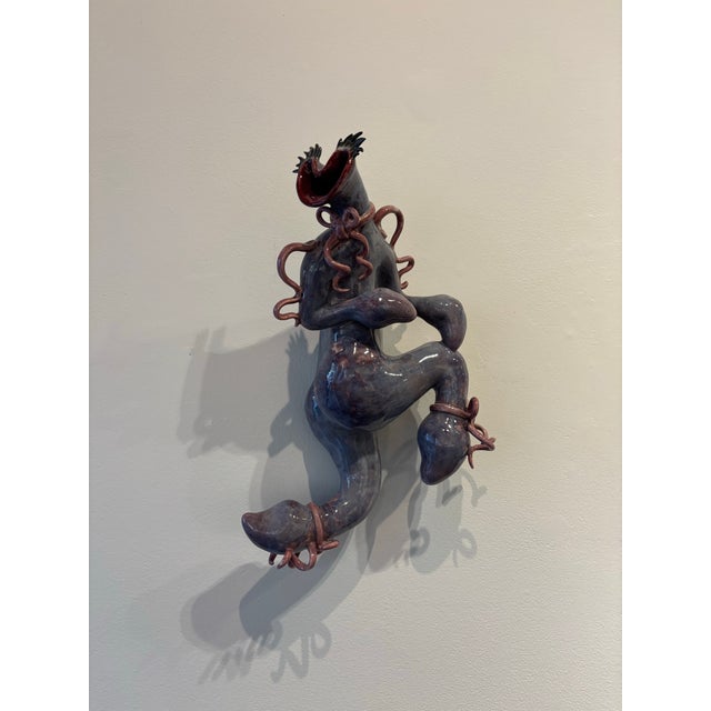 Jeremy Plotkin Wong Trotter Ceramic with glaze 19 x 11 x 9 Wong approaches the body through ceramics, beginning with the...