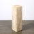 Mid-Century Modernist Rectilinear Travertine Pedestal With Stepped Detailing For Sale - Image 10 of 18