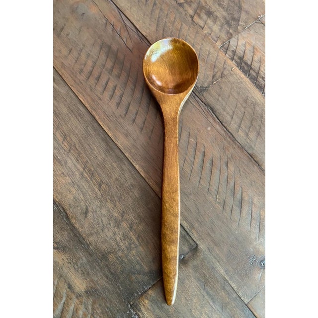 Mid 20th Century Vintage Mid Century Snack Rice Salad Bowls Total Set of 7 Pieces, 5 Small Bowls One Spoon and 1 Large Salad Bowl For Sale - Image 5 of 6