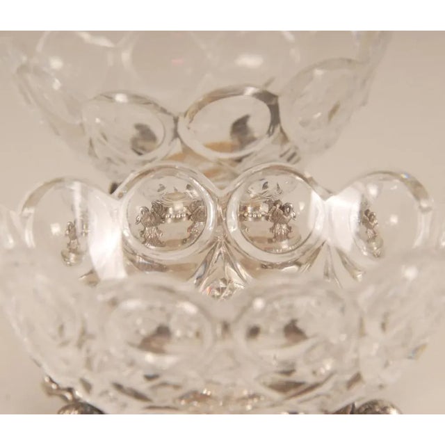 18th Century Sterling Silver Salt Cellars, Set of 2 For Sale - Image 6 of 15