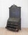Wood Scandinavian 18th Century Black-Painted Carved Bureau For Sale - Image 7 of 10