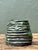 Vintage Abstract Green Glazed Ceramic Vase For Sale - Image 4 of 13