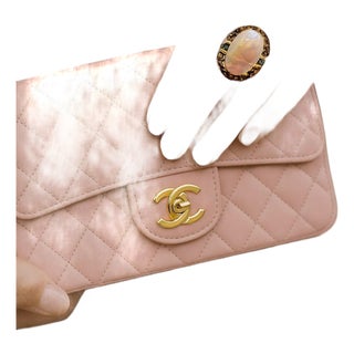 Bochic "Orient" Vintage Sapphires & Fire Opal Ring Set 18K Yellow Gold & Silver For Sale