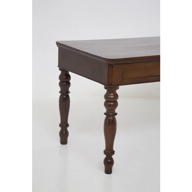 Mid-Century Wooden Centre Table with Distinctive Legs, 1950s For Sale - Image 9 of 11