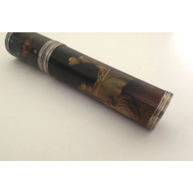 French 18th Century Billet Doux Love Letter Etui Case Vernis Martin For Sale - Image 4 of 10