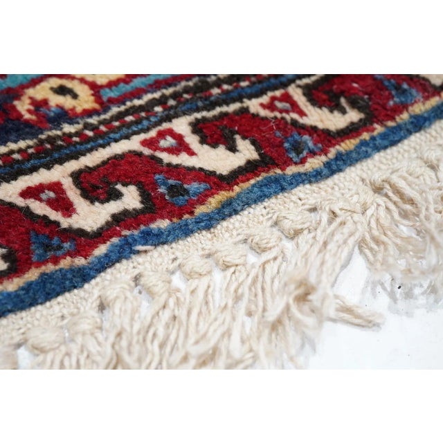 1970s 1970s Vintage Ardebil Rug 7'3'' x 11'0'' For Sale - Image 5 of 12