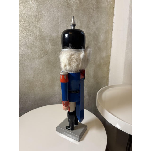 1960s Large Vintage Nutcracker from G.K.W., Erzgebirge, Germany, 1960s For Sale - Image 5 of 6