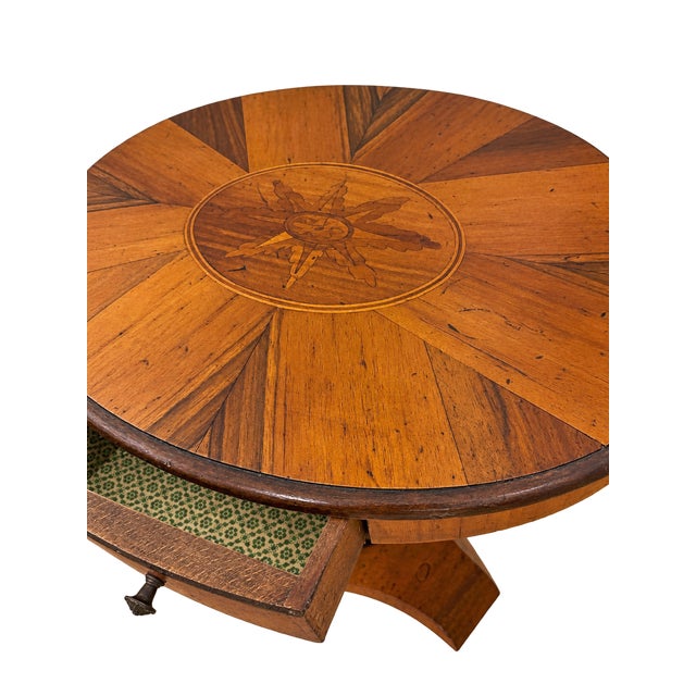 Petite Biedermeier Table For Sale - Image 4 of 6