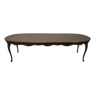Drexel Heritage Brittany Collection Country French Provincial Style 111″ Oval Dining Table 203-338-34 For Sale