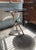 Metal Global Views Silver Twig Side Table With Black Granite Top For Sale - Image 7 of 18
