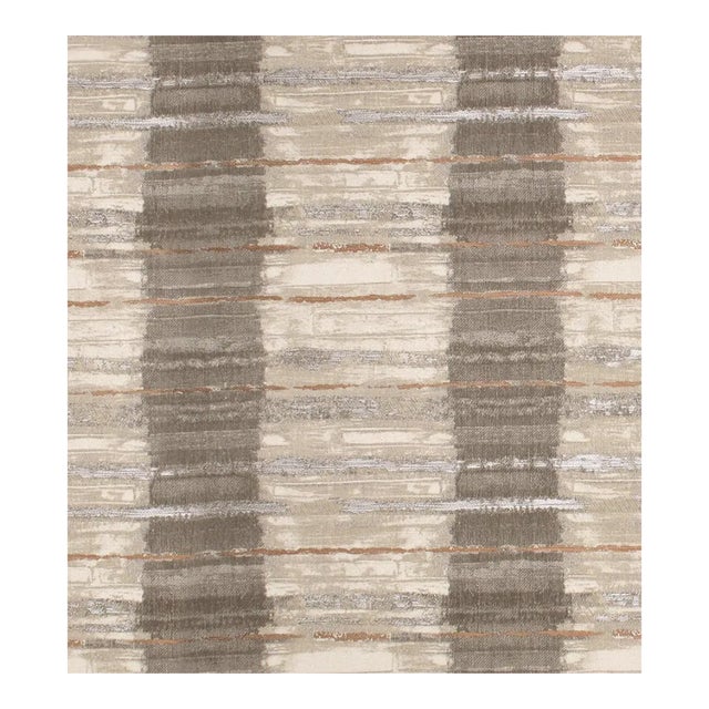 Sample - The House of Scalamandré Granite Gorge Fabric, Driftwood For Sale