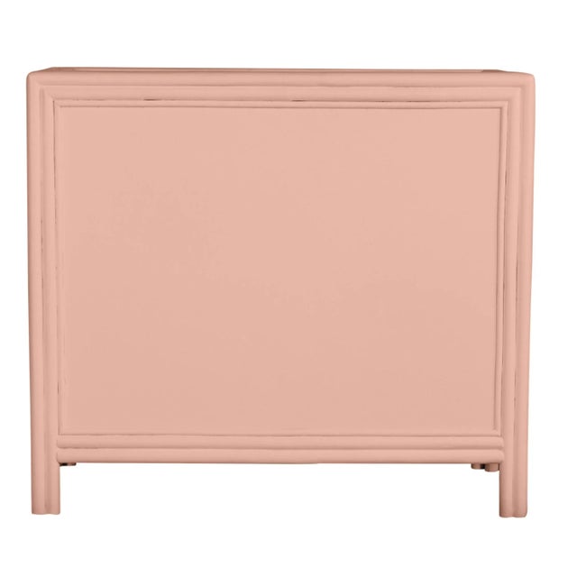 Chinoiserie David Francis Furniture for Chairish Bermuda Chest, Chippendale Rosetone For Sale - Image 3 of 4