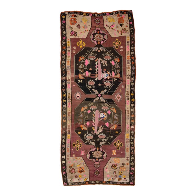 Vintage Turkish Kilim Rug For Sale