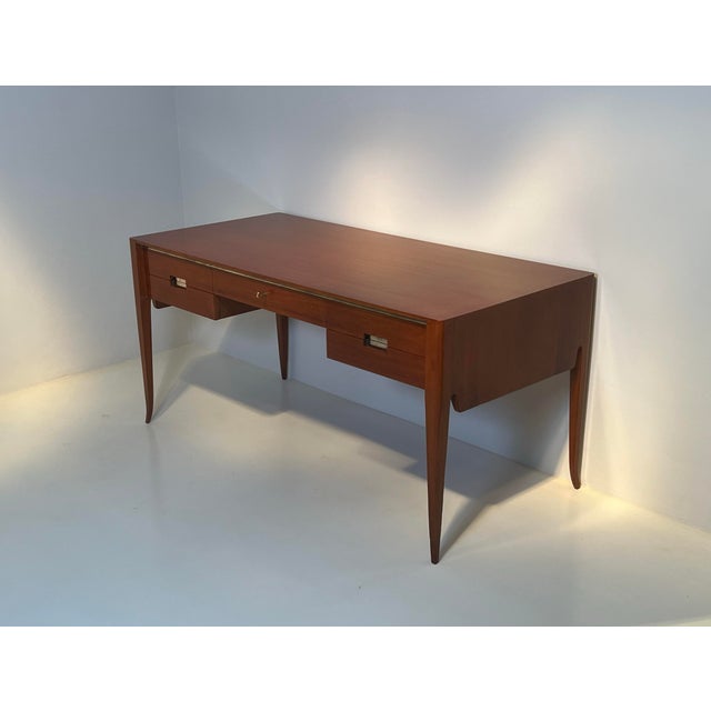 Vintage Writing Desk by Pierluigi Colli, 1950s For Sale - Image 9 of 9