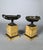Antique Charles X Cups in Siena Yellow Marble, 1830, Set of 2 For Sale - Image 6 of 8