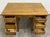 Vintage Arts & Crafts Mission Oak Pedestal Teacher Desk Office Desk Library Desk For Sale - Image 10 of 14