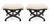 French Louis XVI-style Curule-Form Tabourets- Pair For Sale - Image 3 of 6