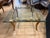 Hollywood Regency Gold Leaf Faux Bois Cocktail Table For Sale - Image 14 of 14