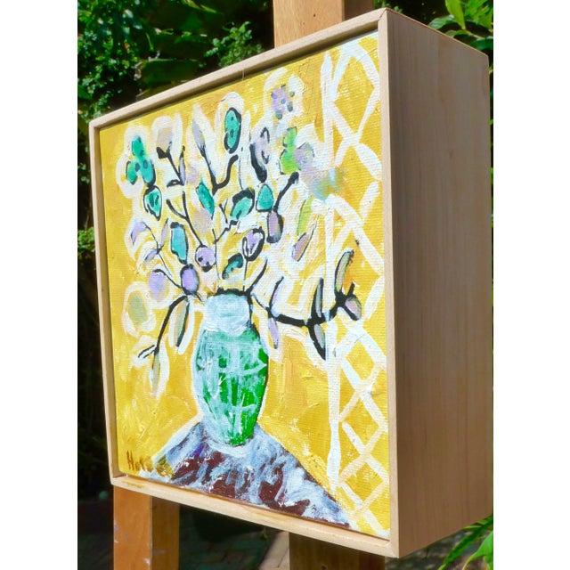 Abstract Flowers in Gold For Sale - Image 3 of 6