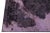 Vintage Overdyed Handmade Purple Abstract Wool Rug For Sale In New York - Image 6 of 10