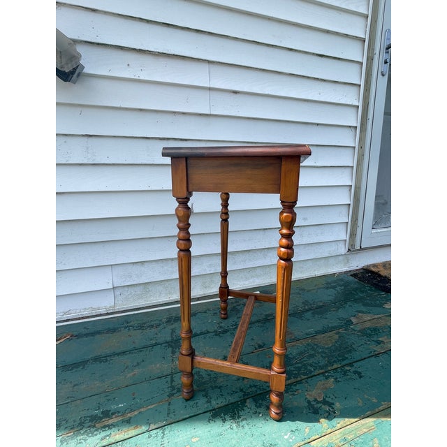 1920s Cherry End Table For Sale - Image 10 of 11