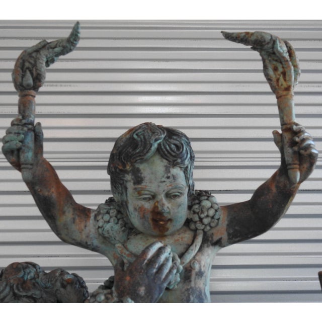 Art Deco Art Deco Italian Bronze With Women and Children For Sale - Image 3 of 11