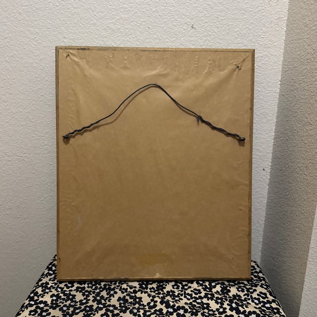 Gray 1960s "The Beautiful Greek": Marie Pauline Bonaparte Print on Board Framed Reproduction For Sale - Image 8 of 9