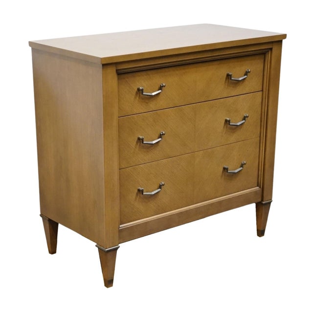 CENTURY FURNITURE Italian Mediterranean 34" Three Drawer Chest Nightstand 7212/356 33" High 34" Wide 18" Deep We...
