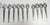 Mid-Century Modernist 38 Piece Stainless Steel Flatware Set in San Moritz for National For Sale - Image 12 of 18