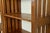Late 20th Century Stickley Mission Oak Arts & Crafts Slatted Tall Bookcase For Sale - Image 5 of 11