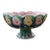 Late 19th Century Etruscan Floral Majolica Compote For Sale