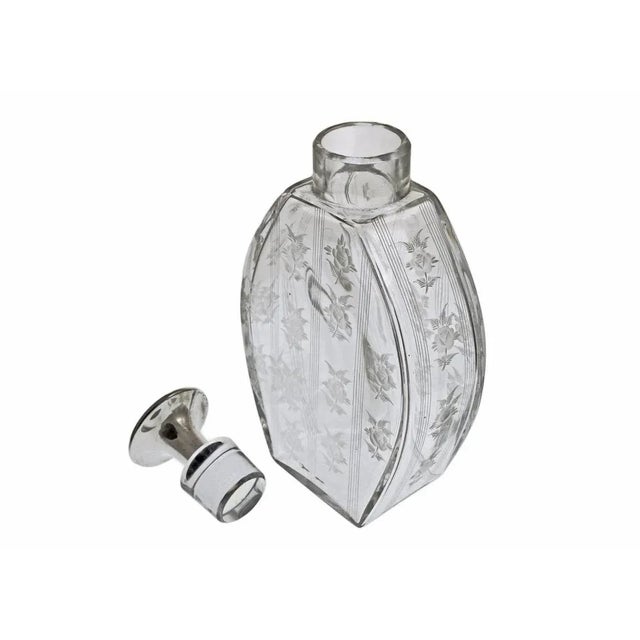 Art Deco Antique Decanters Sinclaire Glass Corning NY Art Glass - a Pair For Sale - Image 3 of 7