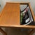 1960s Mid-Century Modern Danish Teak & Canvas Magazine Sling Side Table by BL-Møbler For Sale - Image 5 of 12