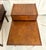 Stanley Furniture Pair of MCM Stanley Furniture Walnut 2-Tier Stepped Nightstands Side Tables For Sale - Image 4 of 18