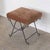 Panoplie Iron Loop Stool, Brown Chenille For Sale In Los Angeles - Image 6 of 12