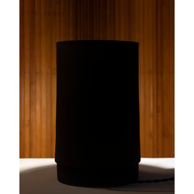 Sculptural Table Lamp in Turned Ceramic, 1970s For Sale - Image 11 of 12