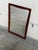 Vintage Danish Modern Teak Wall Mirror Mid Century Scandinavian Entryway Mirror For Sale In Los Angeles - Image 6 of 10