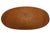 Brown Vintage Primitive 17 3/4” Wooden Oval Dough or Trencher Bowl For Sale - Image 8 of 12