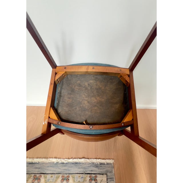 Wood 1970s Gunlocke Model 280 Walnut Armchair - 2 Available For Sale - Image 7 of 8