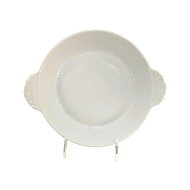 White Vintage French Pillivuyt White Porcelain Au Gratin Dishes, Graduated - 3 pcs For Sale - Image 8 of 12