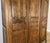 Vintage French Louis XVI Style Carved Oak 3-Door Wardrobe For Sale - Image 9 of 16