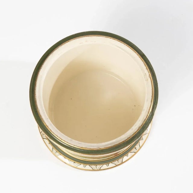 Early 20th Century Royal Doulton Ceramic Humidor For Sale - Image 10 of 12