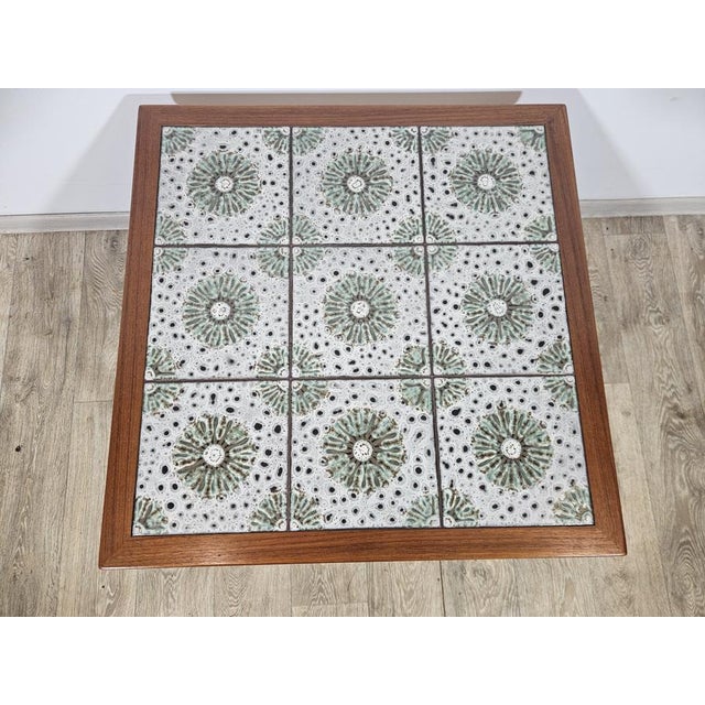 Teak Table with Ceramics, Denmark, 1960s For Sale - Image 10 of 15