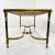 Mid 20th Century Brass Parchment Top Cocktail Table For Sale - Image 9 of 12