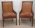 Palecek Hollywood Regency Style Double Cane Upholstered Armchairs For Sale - Image 17 of 18