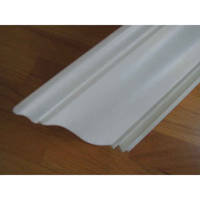 White Pottery Barn 2 White Floating Shelves Use as Fireplace Mantel or Shelf - Pair of Ledges Nwot For Sale - Image 8 of 17