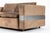 Mid Century German Distressed Brown Leather Sofa Style of Robert Haussmann For Sale - Image 13 of 14